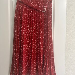 Skies are Blue Saige Pleated Skirt - Size L